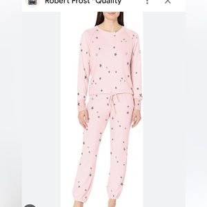 UGG Pink Star Print Pajama Set